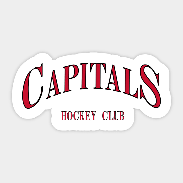 Capitals Hockey Club Sticker by teakatir